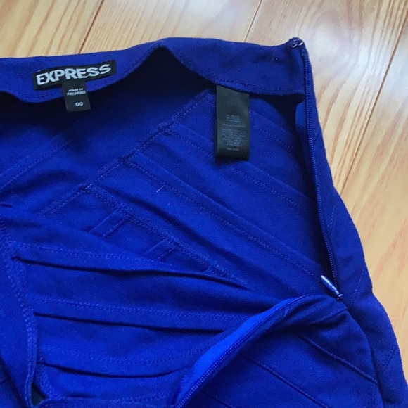 Express Blue Skirt - Picture 3 of 5
